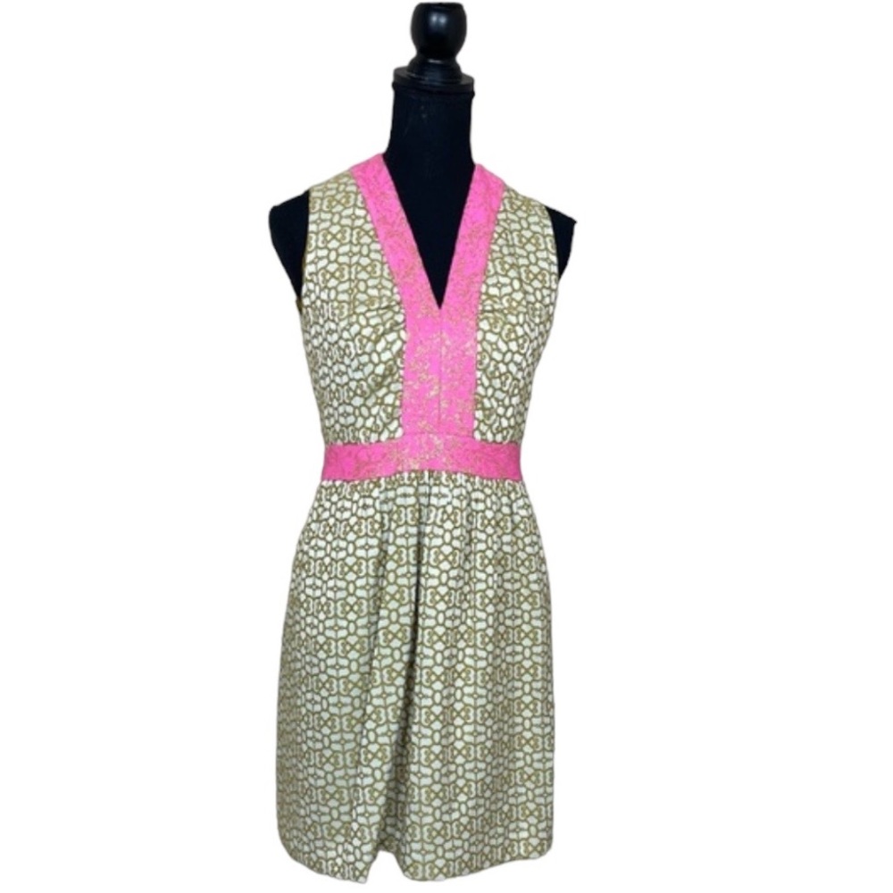 Milly Jaquard Print Dress